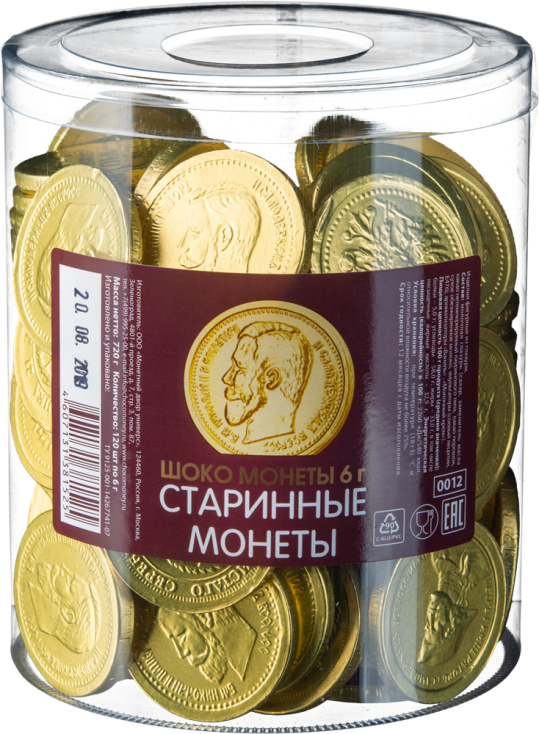 ШОКО монеты «Старинные монеты», 6 гр.